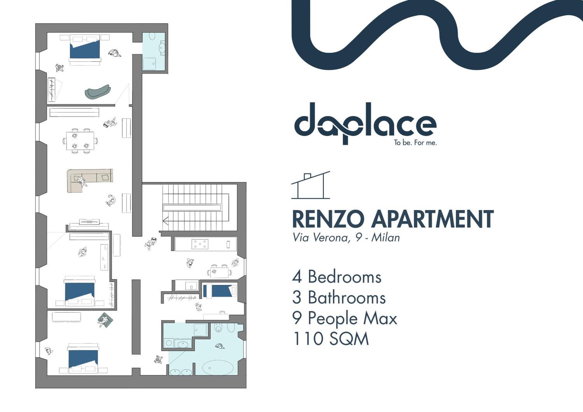 Daplace - Renzo Apartment Milano Esterno foto